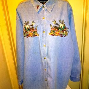 Quizz New York Fall Bear Blouse